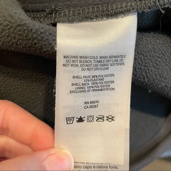 Mountain Hardware Grey Mens Full Zip Jacket M Charcoal Gray Lightweight Coat - Picture 14 of 14